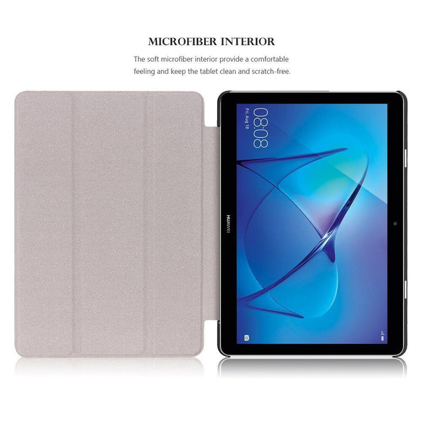 Leather Slim Case Smart Stand Folio Cover For Huawei MediaPad Tablet T3 10