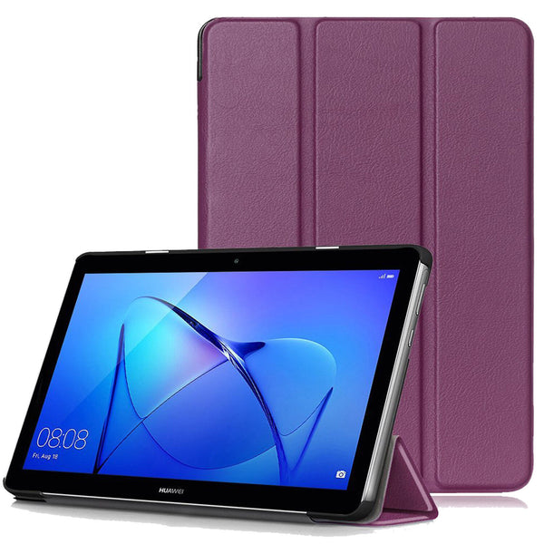 Leather Slim Case Smart Stand Folio Cover For Huawei MediaPad Tablet T3 10