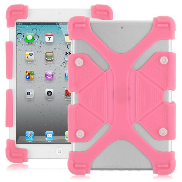 Universal Case For iPad Mini, Fire 7 Lenovo Shockproof Silicone Stand Cover Kids