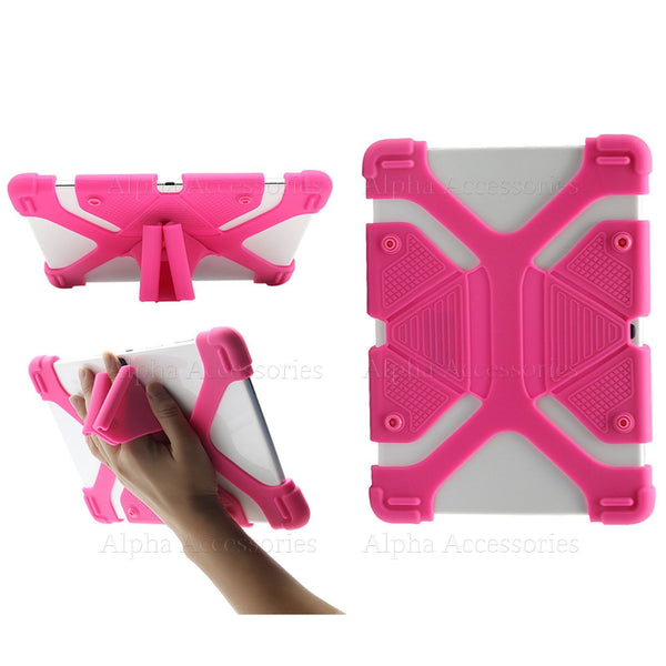 Universal Case For iPad Mini, Fire 7 Lenovo Shockproof Silicone Stand Cover Kids