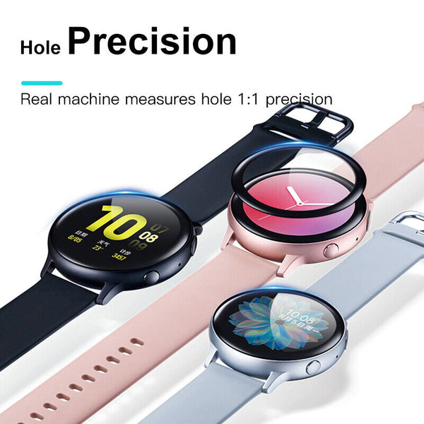 For Samsung Galaxy Watch Active Film 3D Tempered Glass Screen Protector Cover