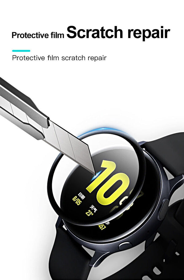 For Samsung Galaxy Watch Active Film 3D Tempered Glass Screen Protector Cover