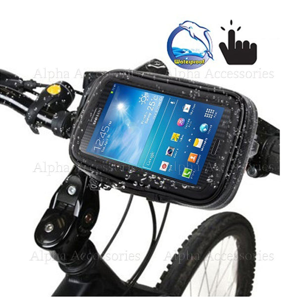 Bike WaterProof Bicycle Handle Bar Holder Rain Case Cover For iPhone All Models