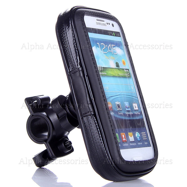 Bike WaterProof Bicycle Handle Bar Holder Rain Case Cover For iPhone All Models