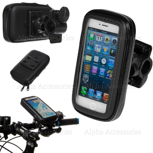 Bike WaterProof Bicycle Handle Bar Holder Rain Case Cover For iPhone All Models