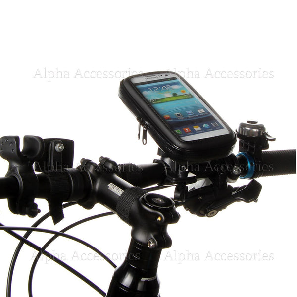 Bike WaterProof Bicycle Handle Bar Holder Rain Case Cover For iPhone All Models