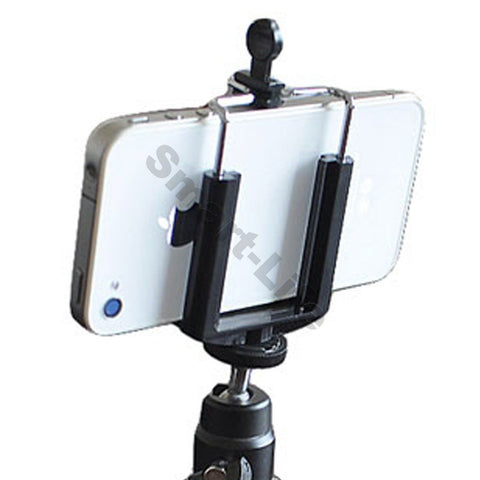 For iPhone 12 Pro Max Mini Tripod Holder Clip Smart Mobile Cell Phone adjustable