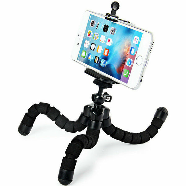 For Apple iPhone SE 3rd Gen 2022 Flexible Stand Mini Octopus Tripod Mount Holder