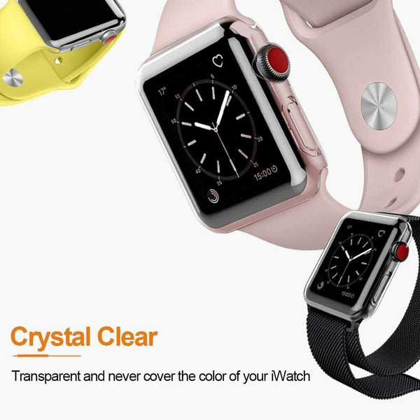 Case for Apple Watch SE 40mm/44mm 2022 TPU Case Screen Protector Cover