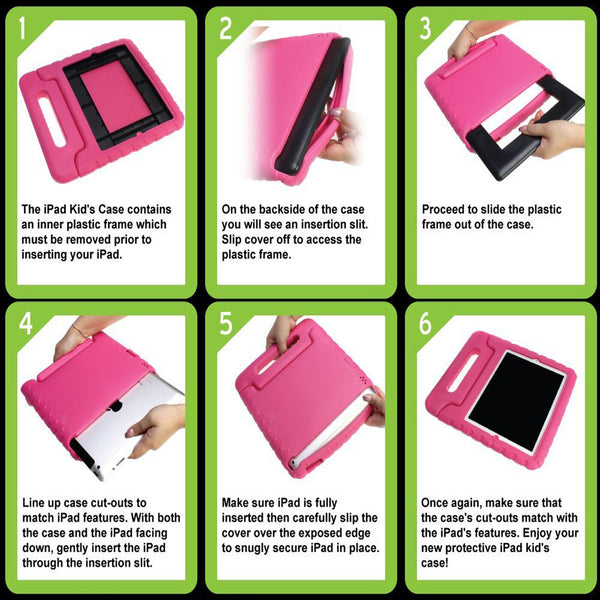 Kids Shock Proof EVA Foam Handle Case Cover For All New Fire HD 8 2022 UK