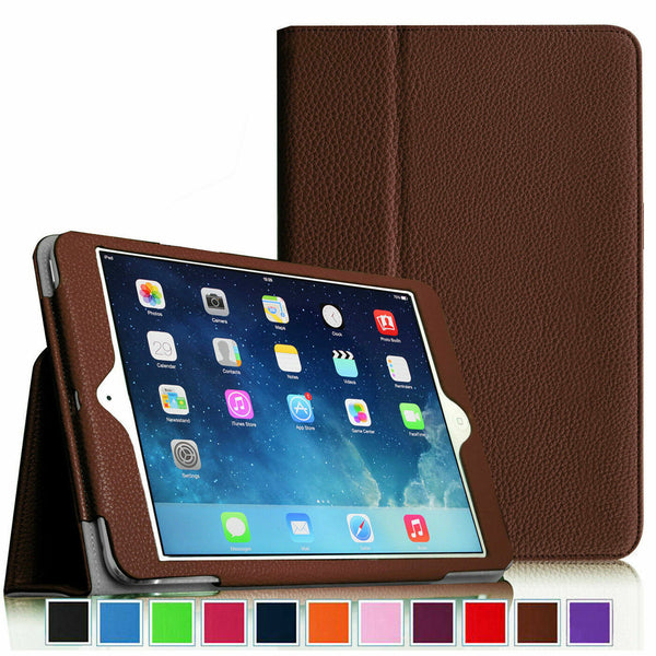 Case For iPad 10.2 7th 8th 9th Gen Leather Magnetic Stand Folio Book Cover -UK