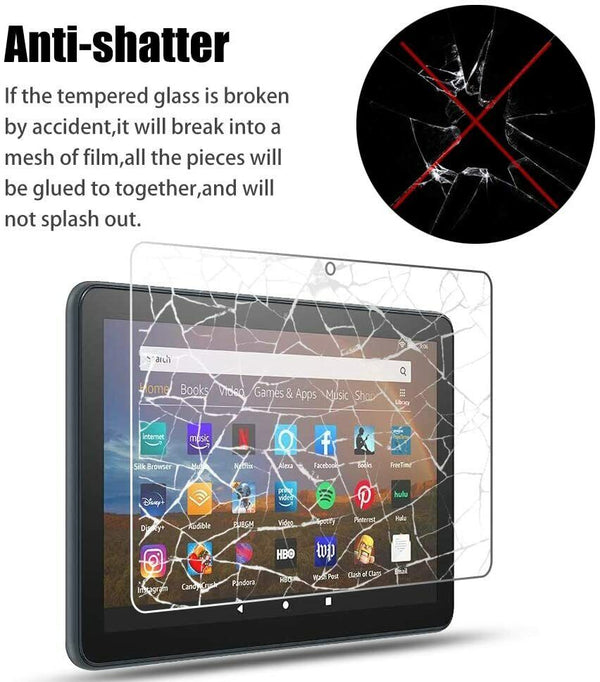 2X Tempered Glass Screen Protector For Amazon Fire HD 10 / Fire HD 10 Plus 2021