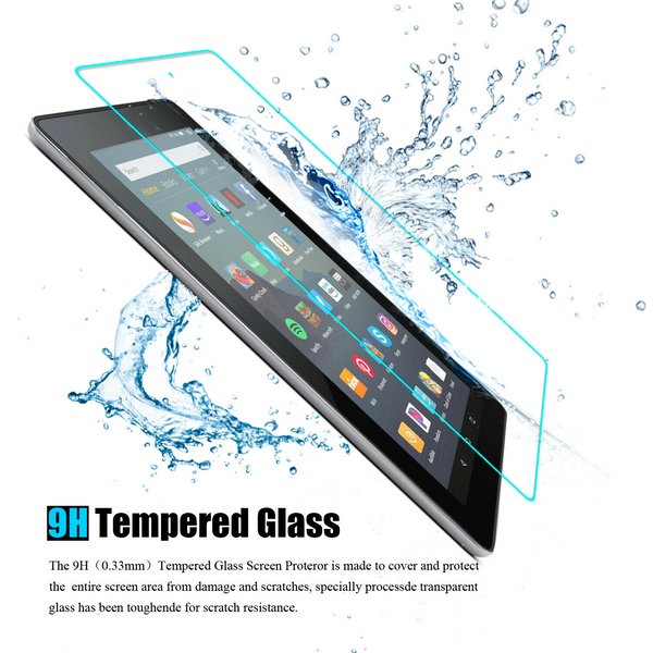 Tempered Glass Screen Protector For Amazon Fire 7 HD 10 8 2022 2023 Alexa Cover