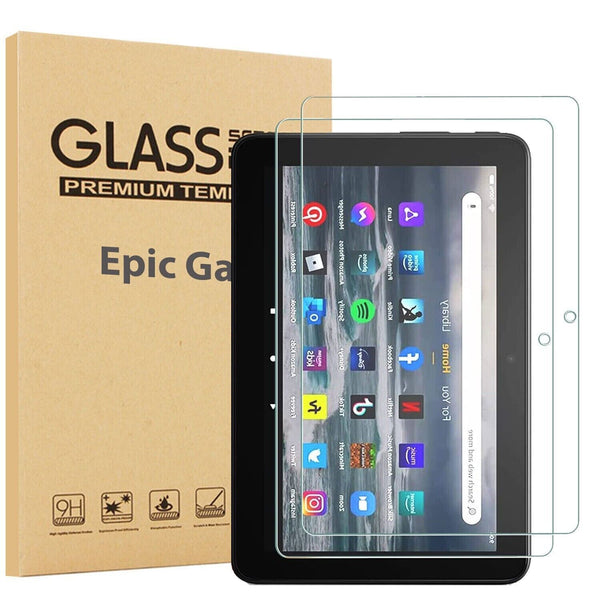 Tempered Glass Screen Protector For Amazon Fire 7 HD 10 8 2022 2023 Alexa Cover