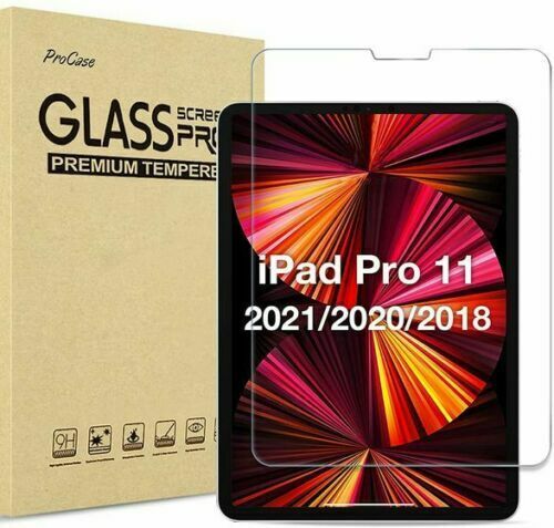 Tempered Glass 9H Screen Protector Cover For iPad Mini 6  11 Pro Air 2022 2021