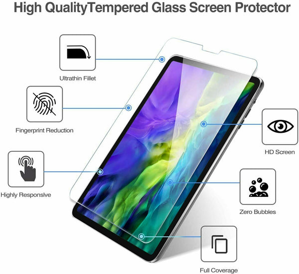 Tempered Glass 9H Screen Protector Cover For iPad Mini 6  11 Pro Air 2022 2021