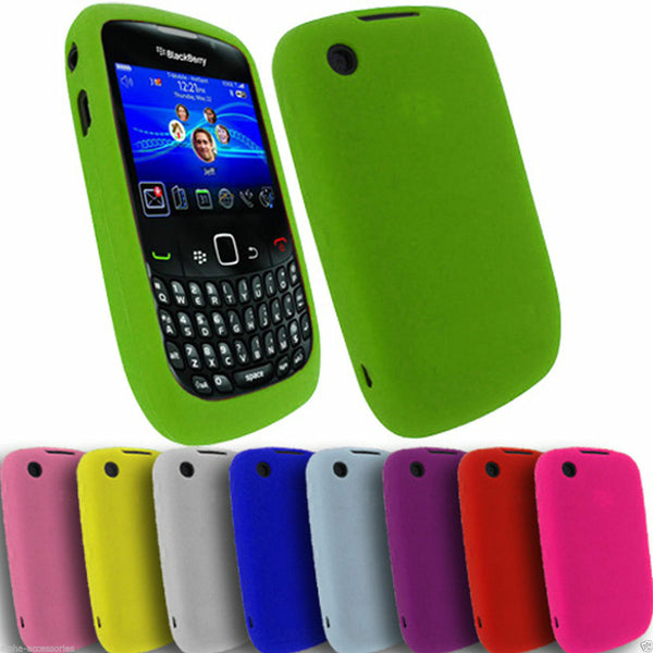 JOBLOT Bulk 50 Case For Blackberry Curve 8520 9700 Silicone Soft Cover Wholesale