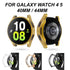 Case For Galaxy Watch 4 5 40mm 44mm TPU Silicone Screen Protector Cover-UK