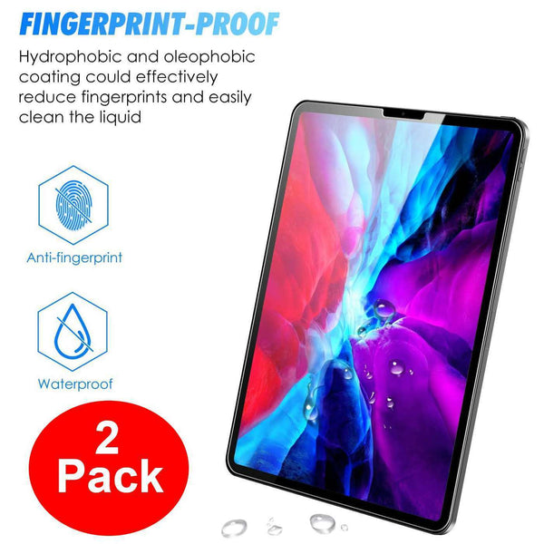 Tempered Glass Film Screen Protector 2 PACK For Apple iPad Pro 11 2018 1st Gen