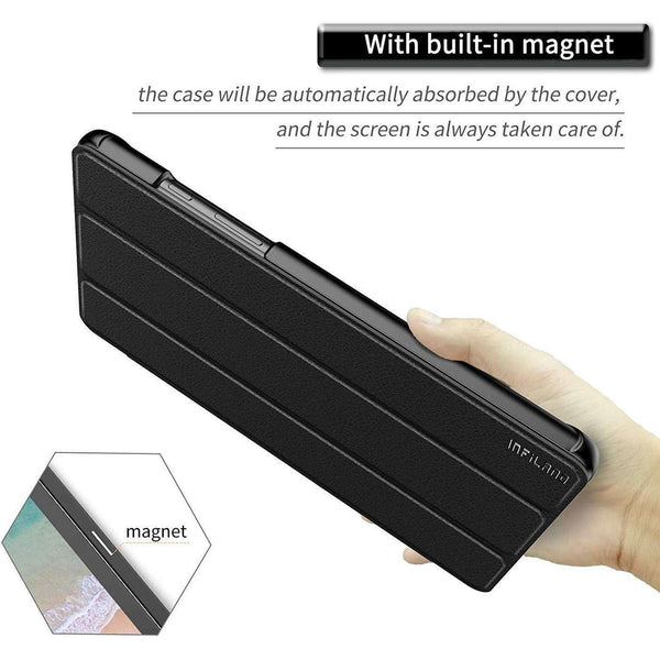 For Galaxy Tab A8 10.5 SM-X200 X205 X207 Leather Magnetic Stand Case Smart Cover