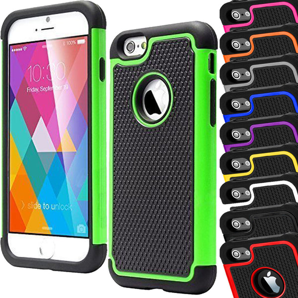 iPhone 6 Shockproof Case Heavy Duty Hybrid Builders Rugged Cover