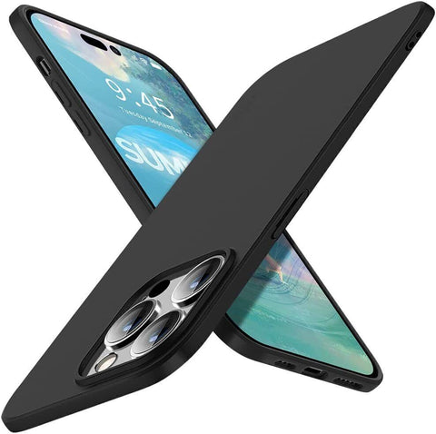 For Apple iPhone 14 Pro Max Ultra Slim Soft Silicone Case TPU Matte Back Cover