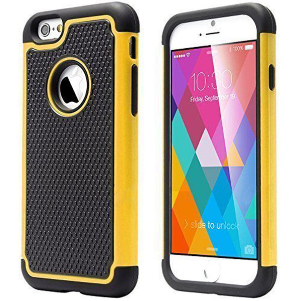 iPhone 6 Shockproof Case Heavy Duty Hybrid Builders Rugged Cover