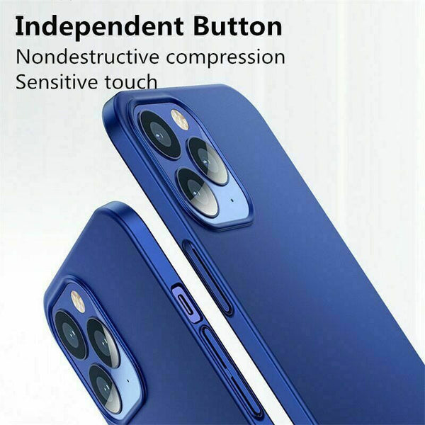 For Apple iPhone 14 Pro Max Ultra Slim Soft Silicone Case TPU Matte Back Cover