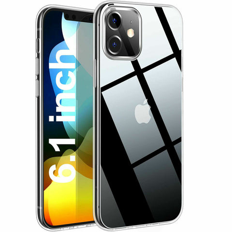 Silicone Ultra Thin Case For iPhone 15 14 13 12 Mini 11 Pro Shockproof TPU Cover