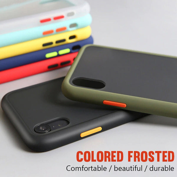 Case For iPhone X XS XR Genuine Liquid Shockproof Tough Armor Silicone Cover