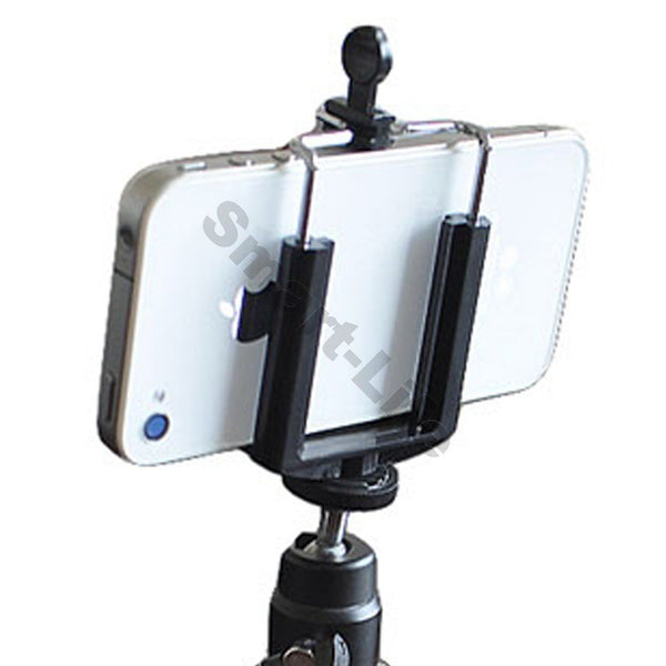 For iPhone 15 Pro Max Smart Mobile Phone Tripod Bracket Holder Mount Clip Fits