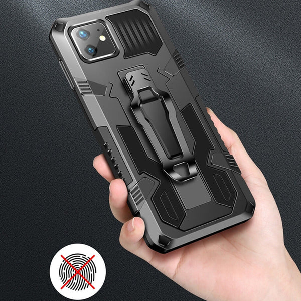 Case For iPhone 12 Mini Heavy Duty Shockproof Hybrid Armor Rugged Stand Cover UK