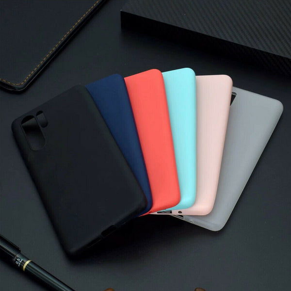 For Huawei P30 Lite Pro Shockproof Silicone Matte Skin Soft Flexible Case Cover