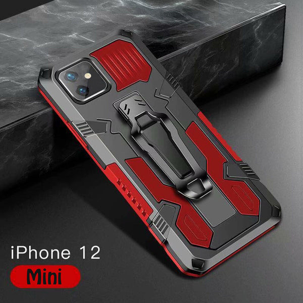 Case For iPhone 12 Mini Heavy Duty Shockproof Hybrid Armor Rugged Stand Cover UK