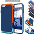 For iPhone 14 13 8 Pro Plus Case Rugged Slim Hybrid PC Silicone Shockproof Cover