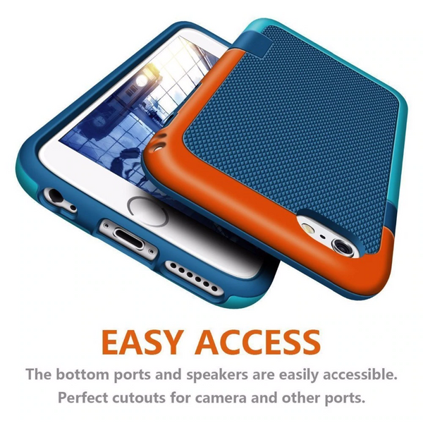 For iPhone 14 13 8 Pro Plus Case Rugged Slim Hybrid PC Silicone Shockproof Cover