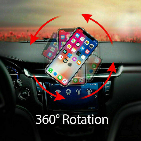 In Car Magnetic Holder For Apple iPhone 13 Pro Max Fits Dashboard Metal Magnetic