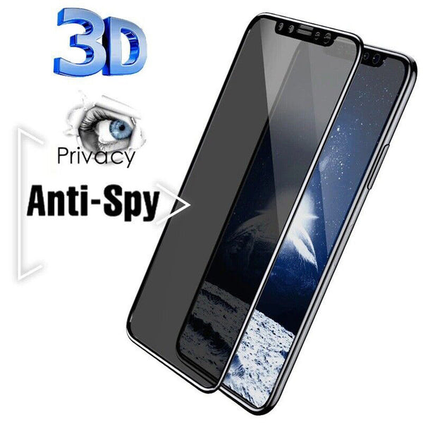 Privacy Anti-Spy Tempered Glass For iPhone 14 Plus Pro Max Screen Protector UK