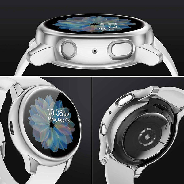 For Samsung Galaxy Watch Active 2 40mm 44mm TPU Silicone Screen Protector Cover