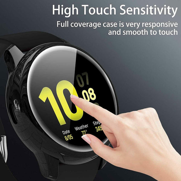 For Samsung Galaxy Watch Active 2 40mm 44mm TPU Silicone Screen Protector Cover