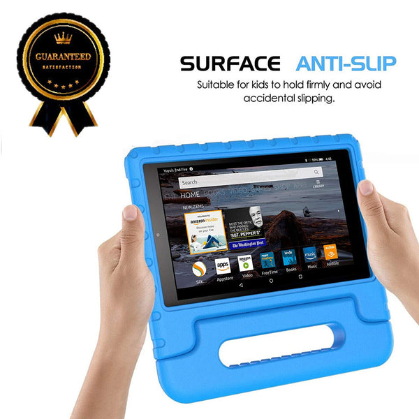 For Amazon Fire HD 8 2020 (10th Gen) Shockproof Kids Eva Foam Stand Handle Cover