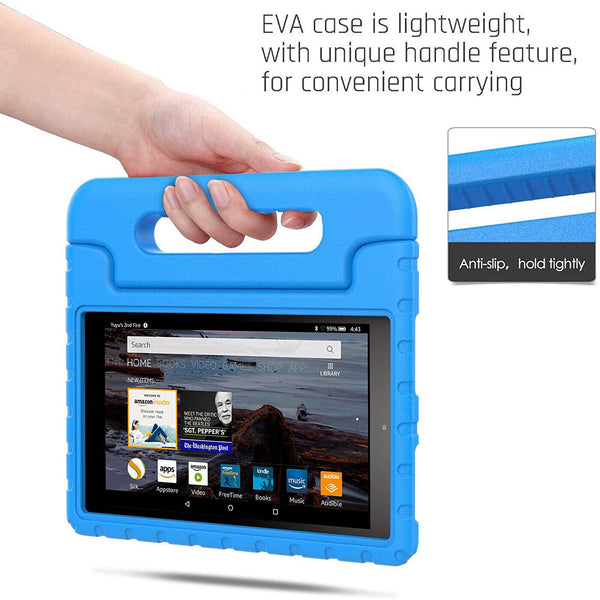 For Amazon Fire HD 8 2020 (10th Gen) Shockproof Kids Eva Foam Stand Handle Cover