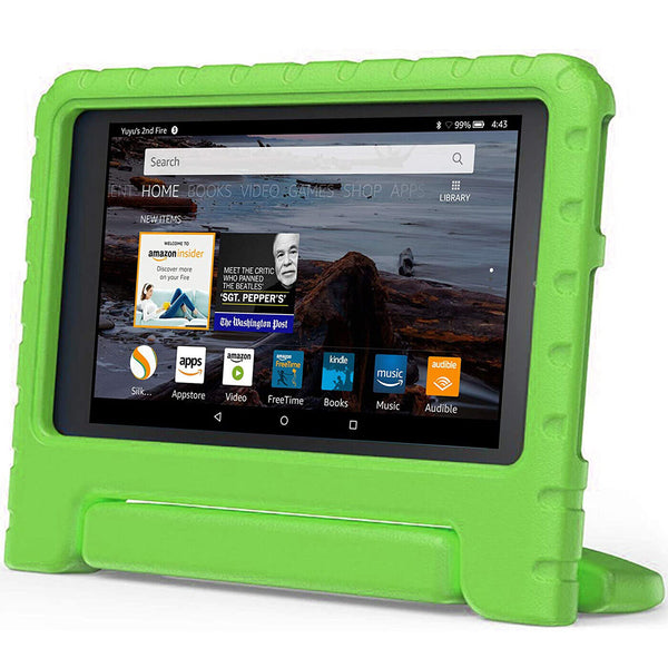 For Amazon Fire HD 8 2020 (10th Gen) Shockproof Kids Eva Foam Stand Handle Cover