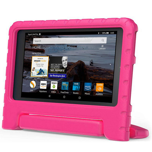 For Amazon Fire HD 8 2020 (10th Gen) Shockproof Kids Eva Foam Stand Handle Cover