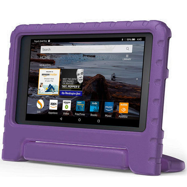 For Amazon Fire HD 8 2020 (10th Gen) Shockproof Kids Eva Foam Stand Handle Cover