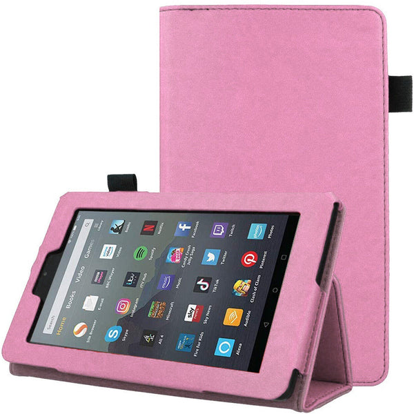 Leather Magnetic Stand Book Smart Cover For Amazon Fire HD 8 2020 10th GEN Case