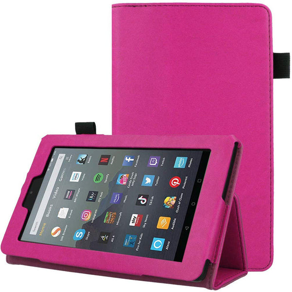 Leather Magnetic Stand Book Smart Cover For Amazon Fire HD 8 2020 10th GEN Case