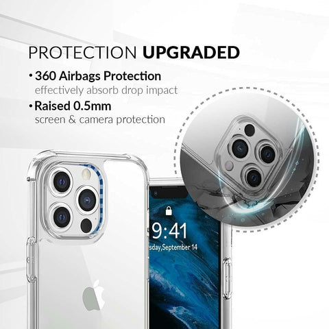 Case For iPhone 13 Pro Max 13 Mini Shockproof Gel Silicone Protective Cover