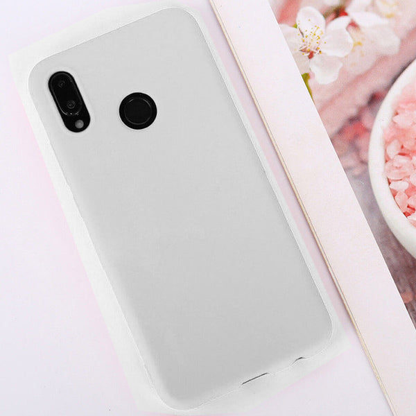 Matte Soft Silicone Case TPU Shockproof Cover Skin For Huawei P20 P30 Lite & Pro