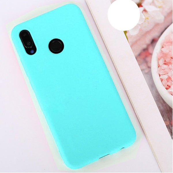 Matte Soft Silicone Case TPU Shockproof Cover Skin For Huawei P20 P30 Lite & Pro